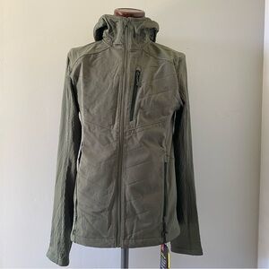 Under Armour men’s olive green ColdGear Reactor hoodie, size S